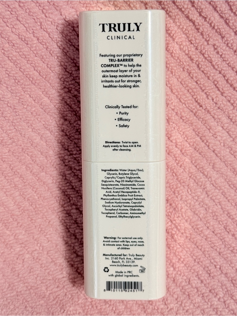 TRULY Clinical The Brightening Face Serum - New&Sealed - Picture 3 of 5